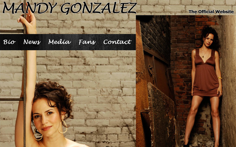 Mandy Gonzalez - Official Site